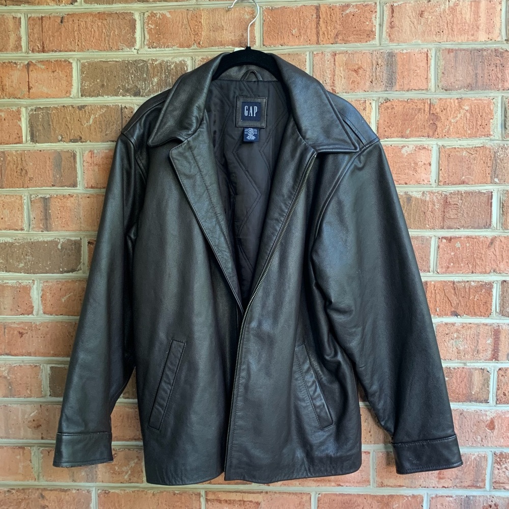 Gap Leather Jacket